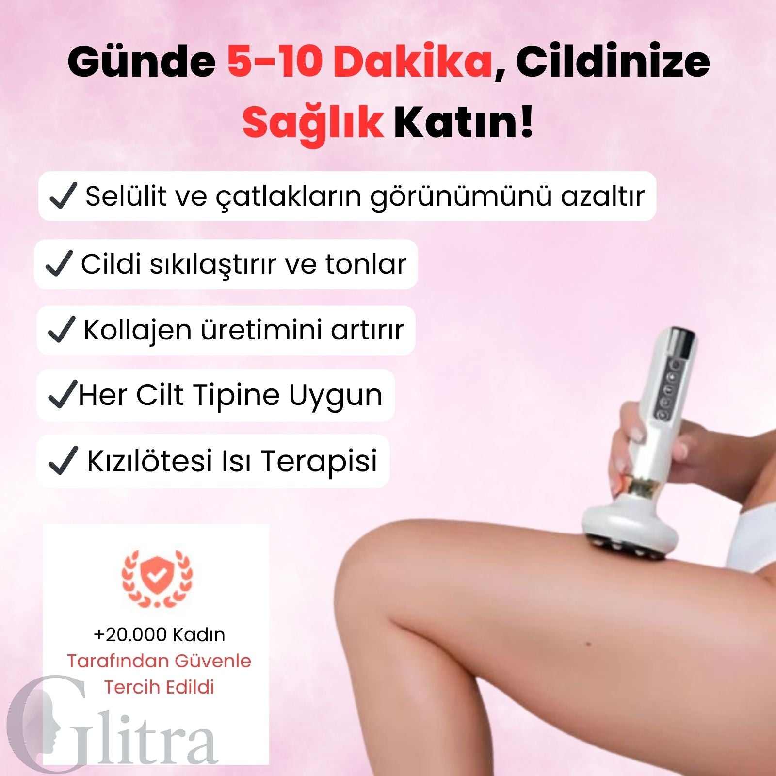 Glitra-Selülit Masaj Aleti